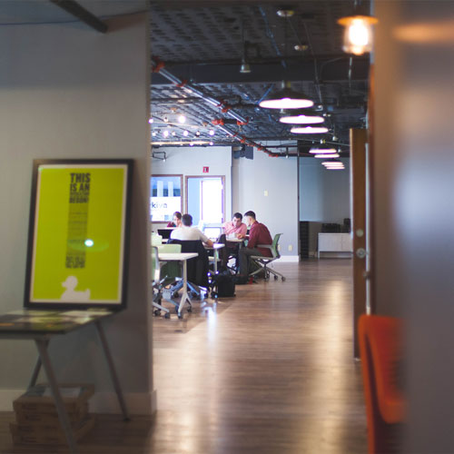 Office entrance